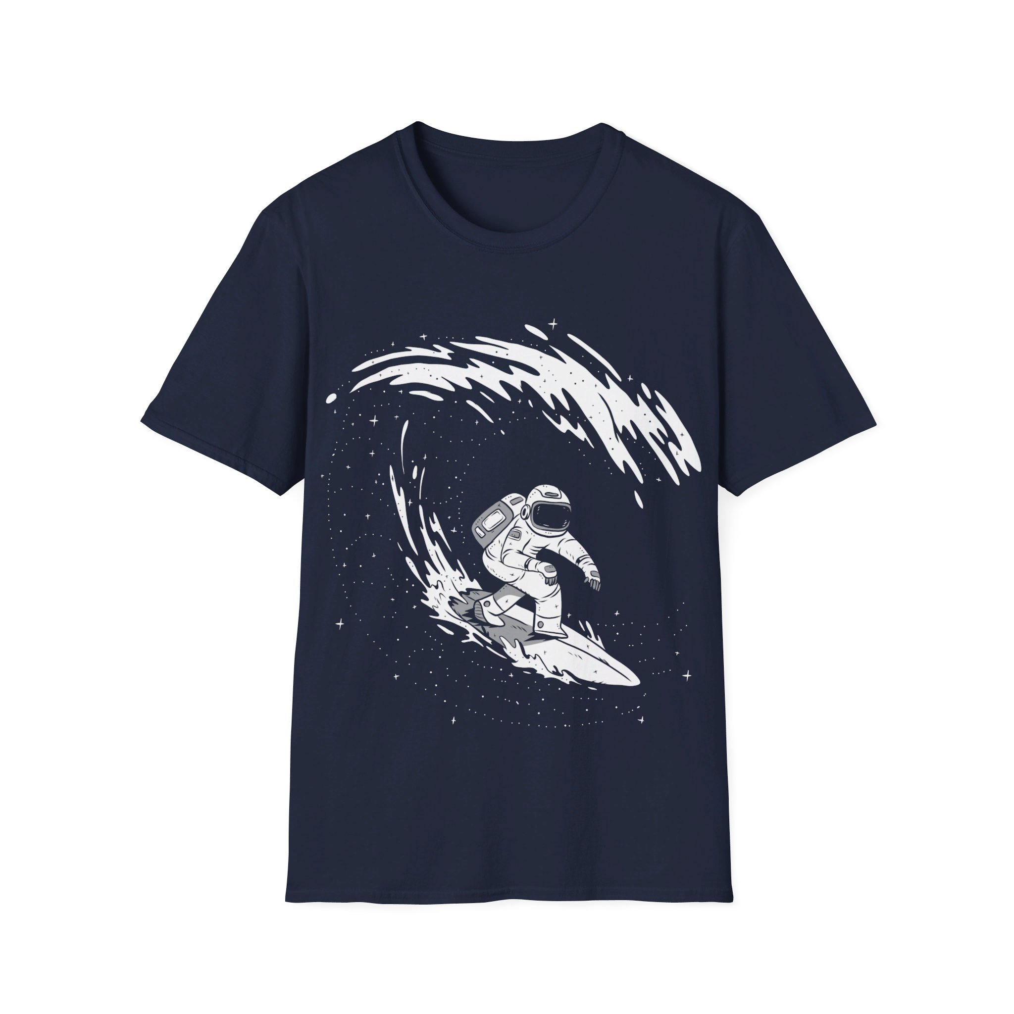 Astronaut Surf - Unisex T-Shirt - Image 13