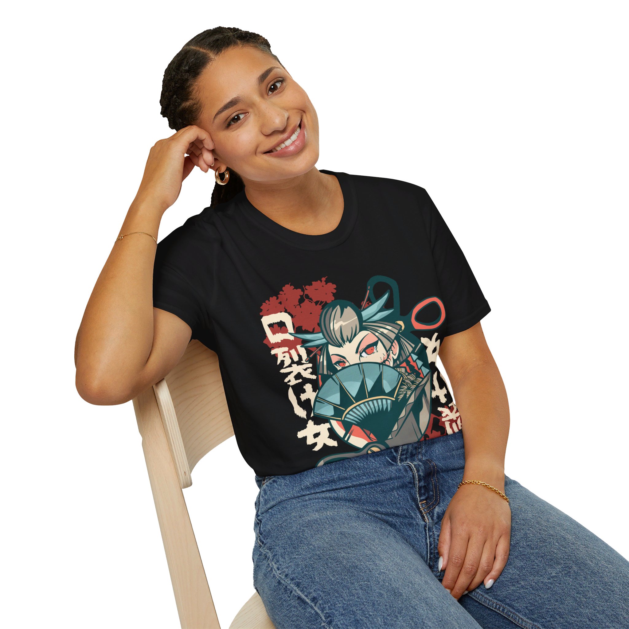 Kuchisake Onna - Unisex T-Shirt - Image 22