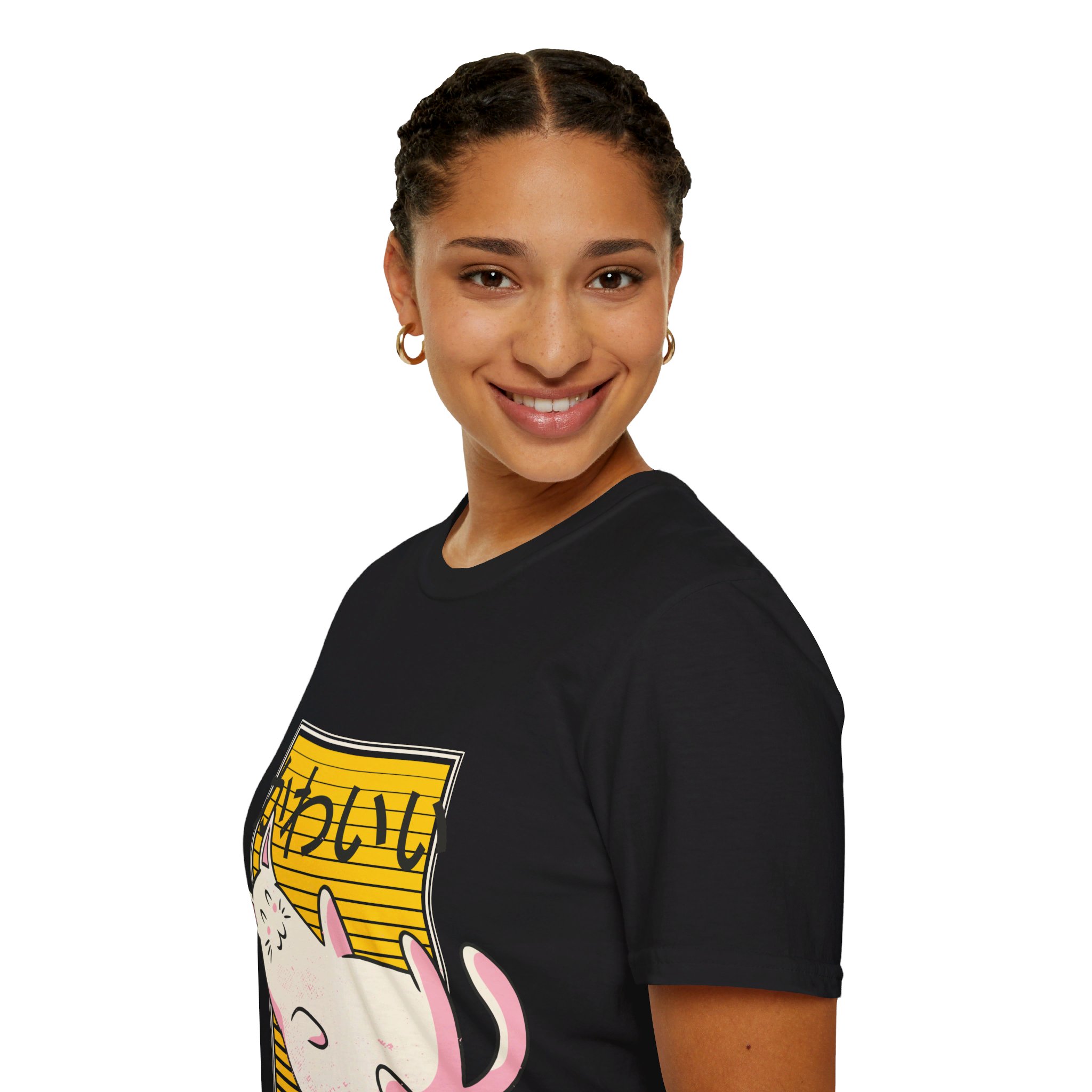 Kawaii Cat - Unisex T-Shirt - Image 9
