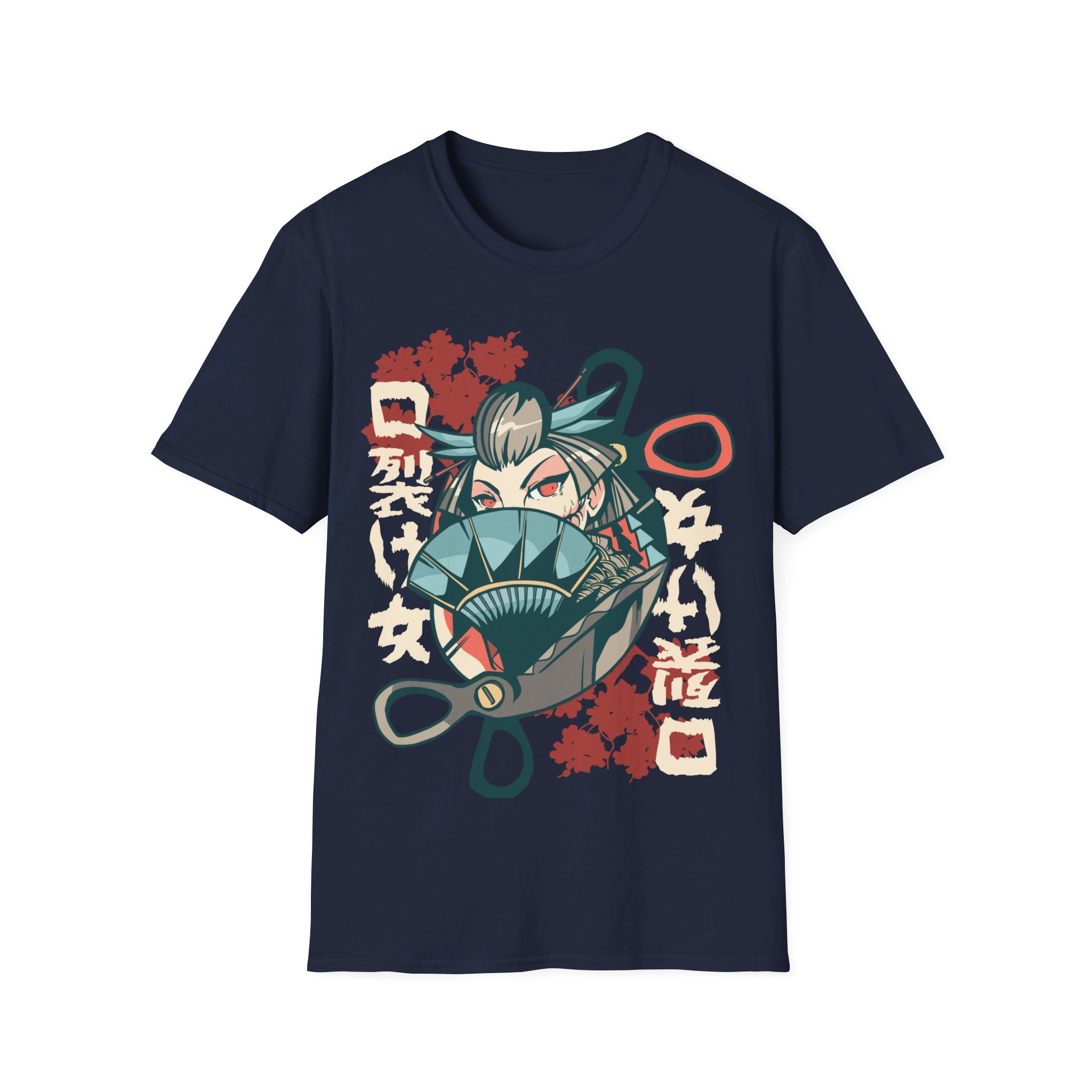 Kuchisake Onna - Unisex T-Shirt - Image 37