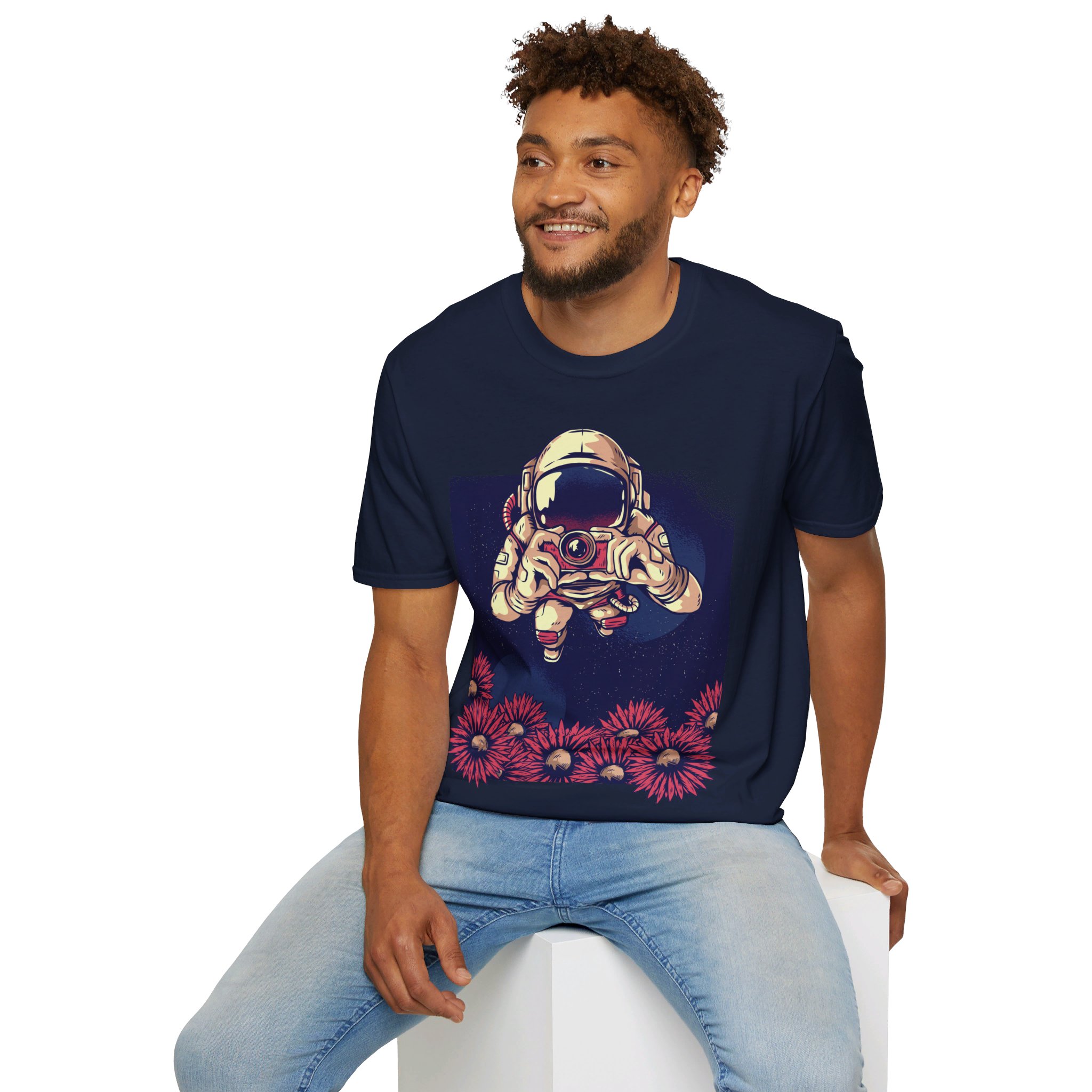 Astronaut Photographer - Unisex T-Shirt - Image 24