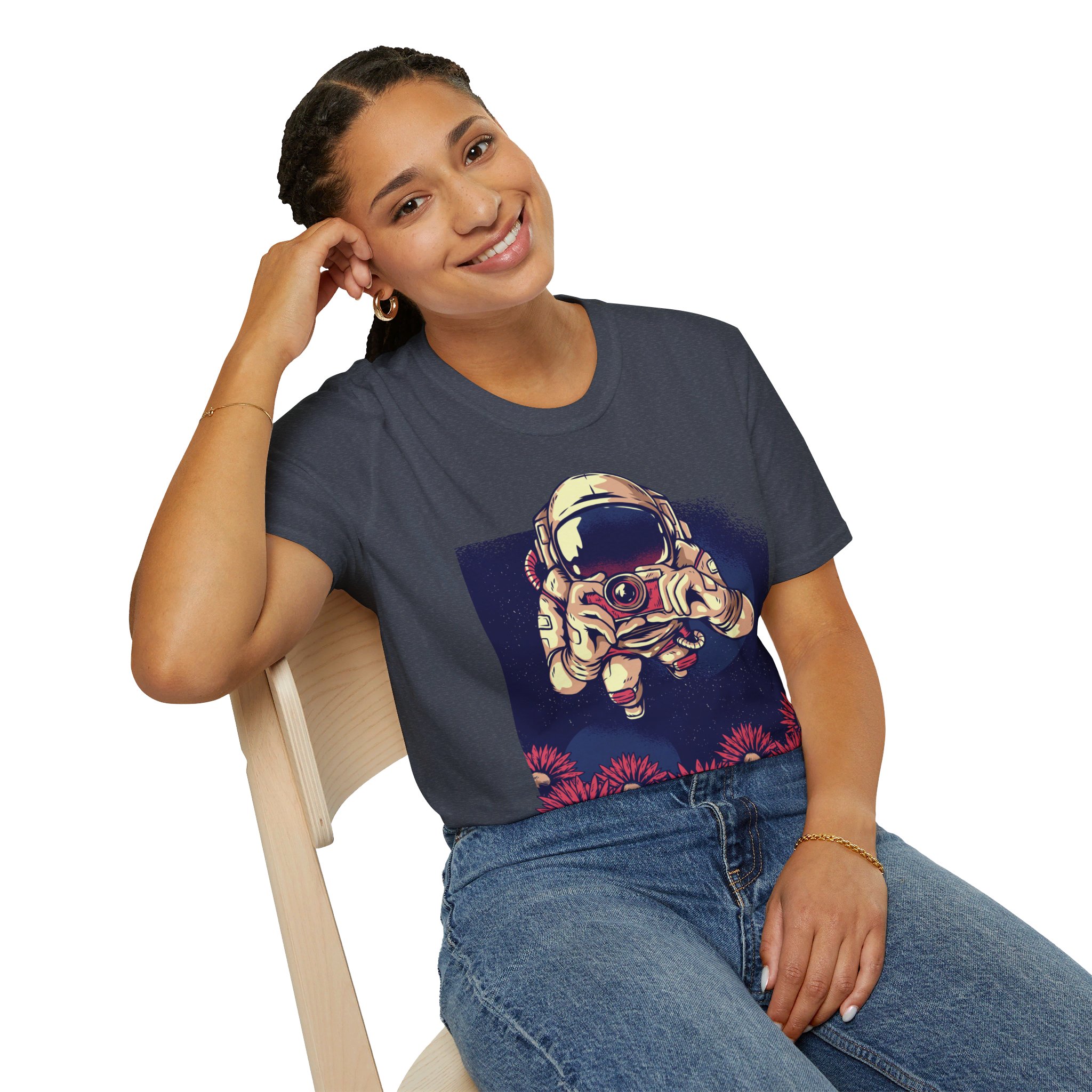 Astronaut Photographer - Unisex T-Shirt - Image 34