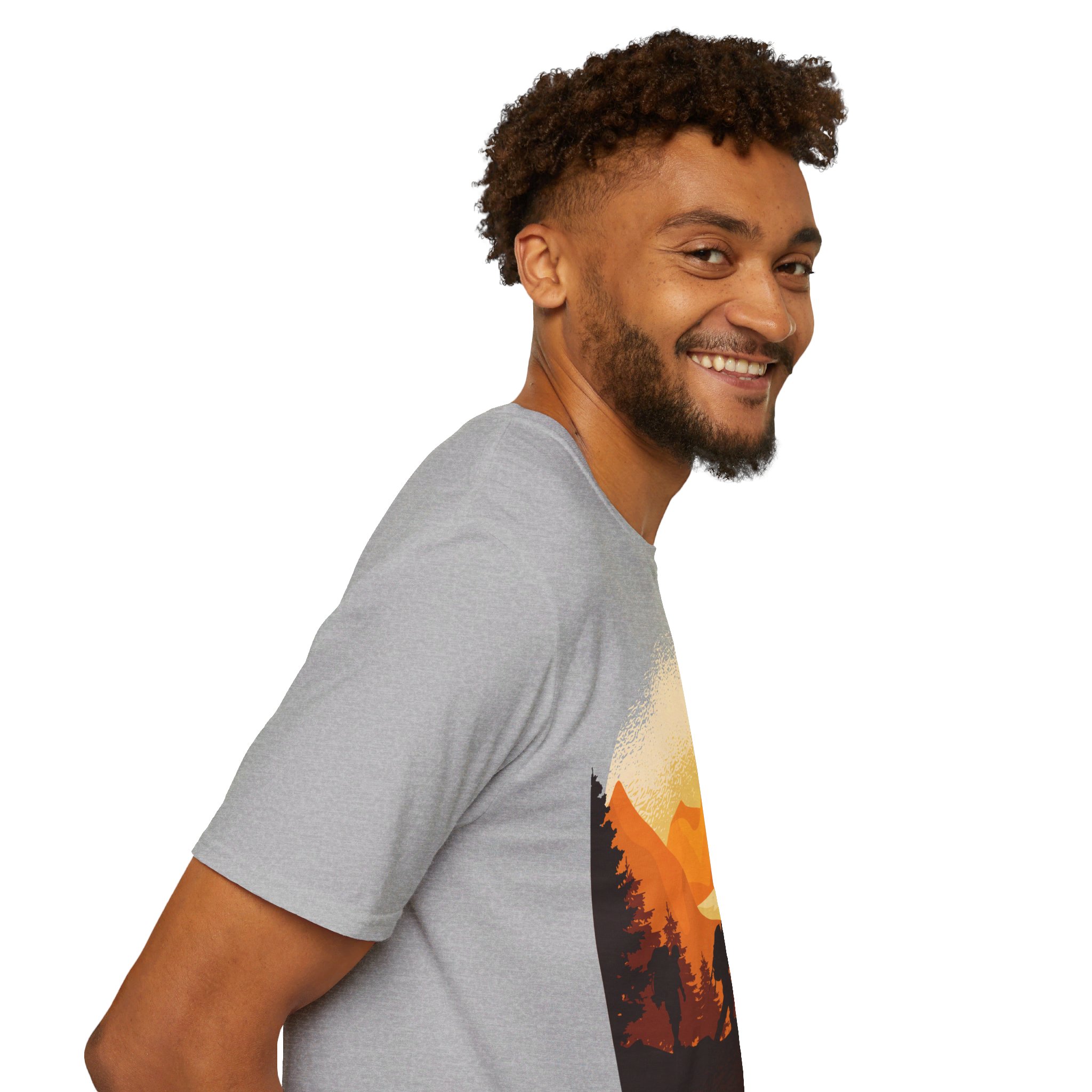 Mountian Hiking - Unisex T-Shirt - Image 35