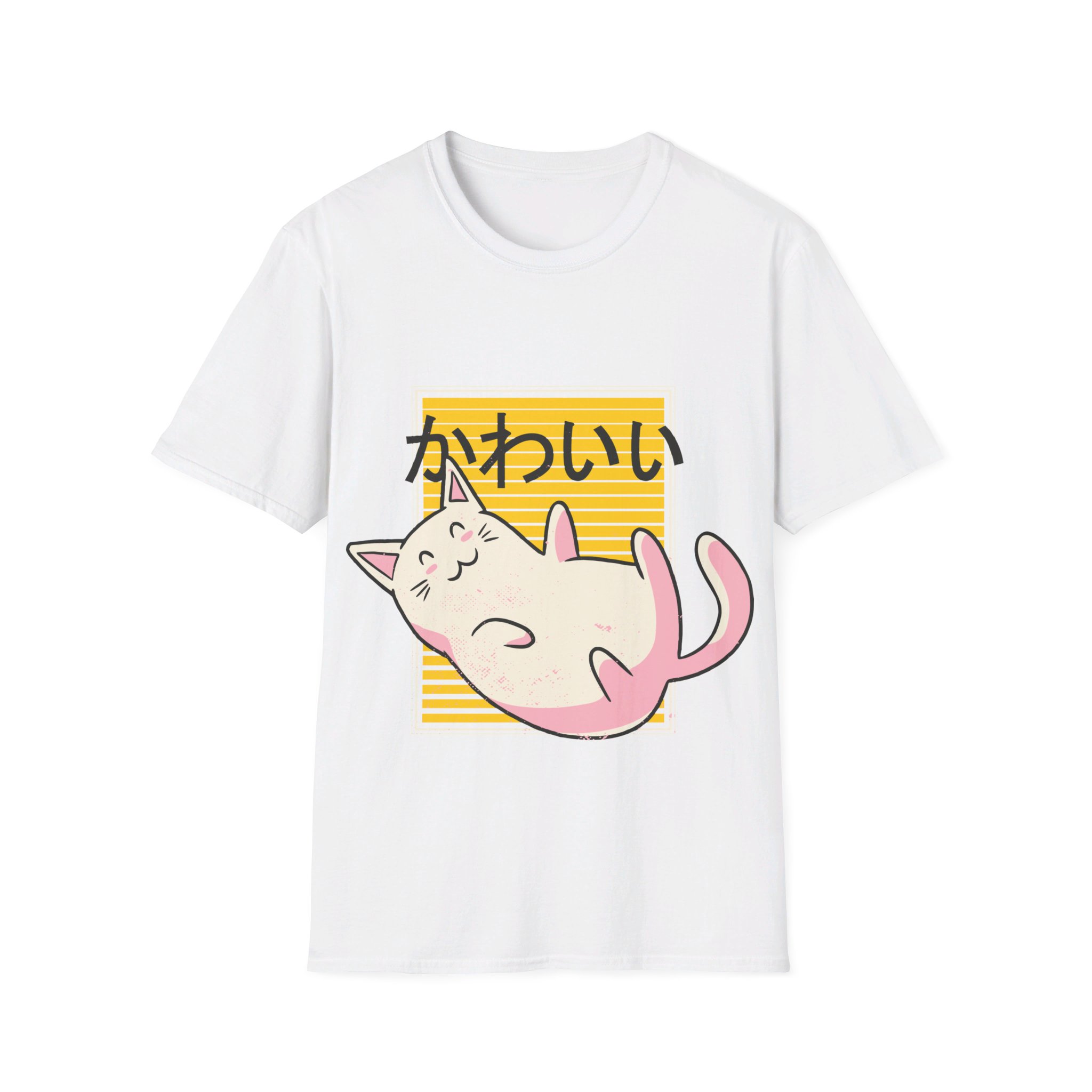 Kawaii Cat - Unisex T-Shirt - Image 13