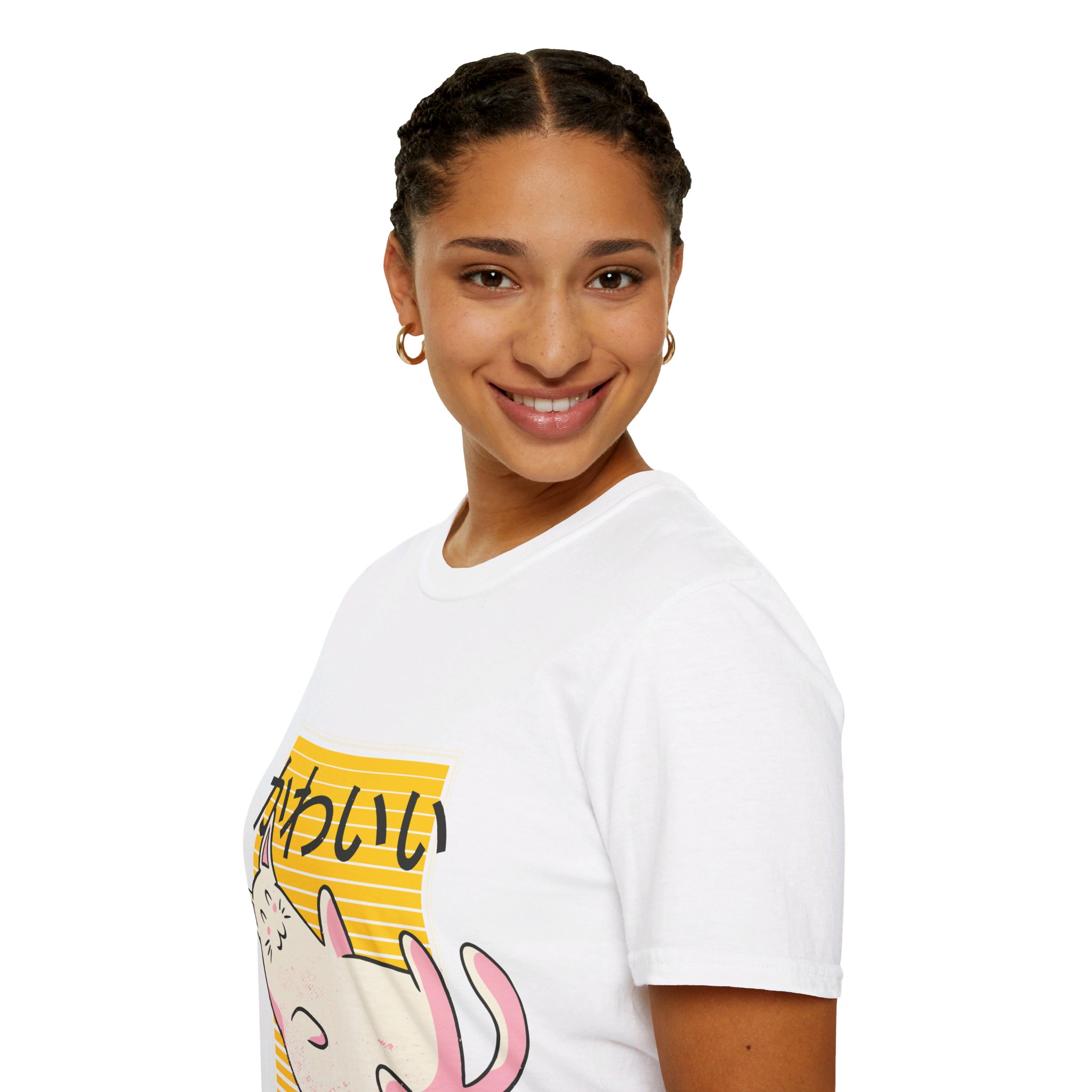 Kawaii Cat - Unisex T-Shirt - Image 21