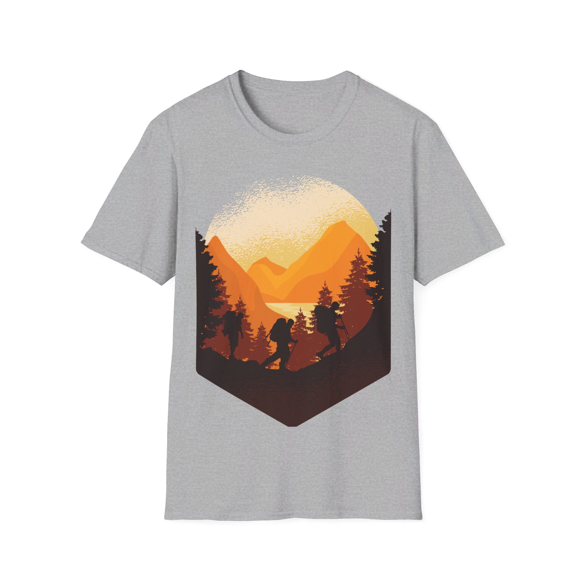 Mountian Hiking - Unisex T-Shirt - Image 25