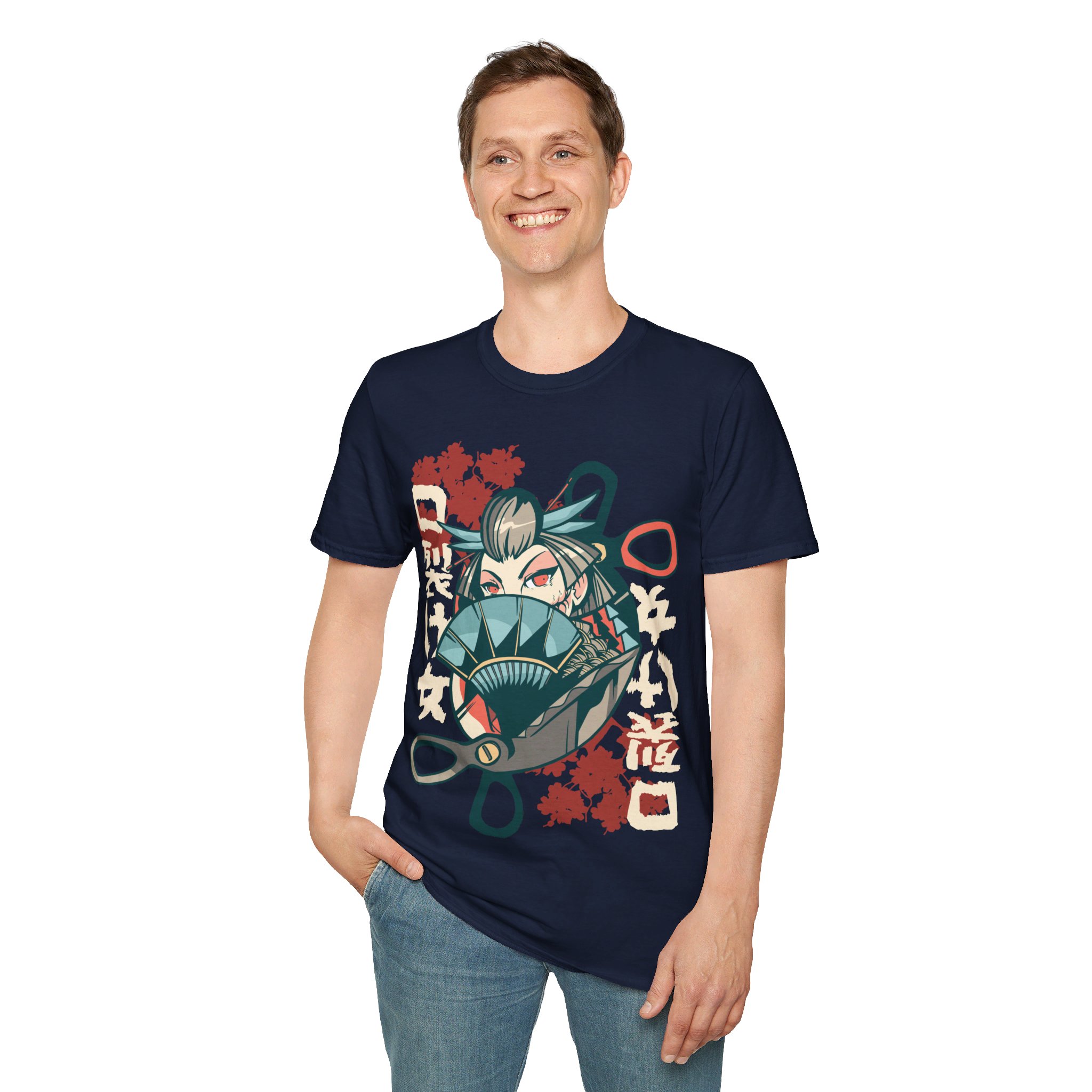 Kuchisake Onna - Unisex T-Shirt - Image 43