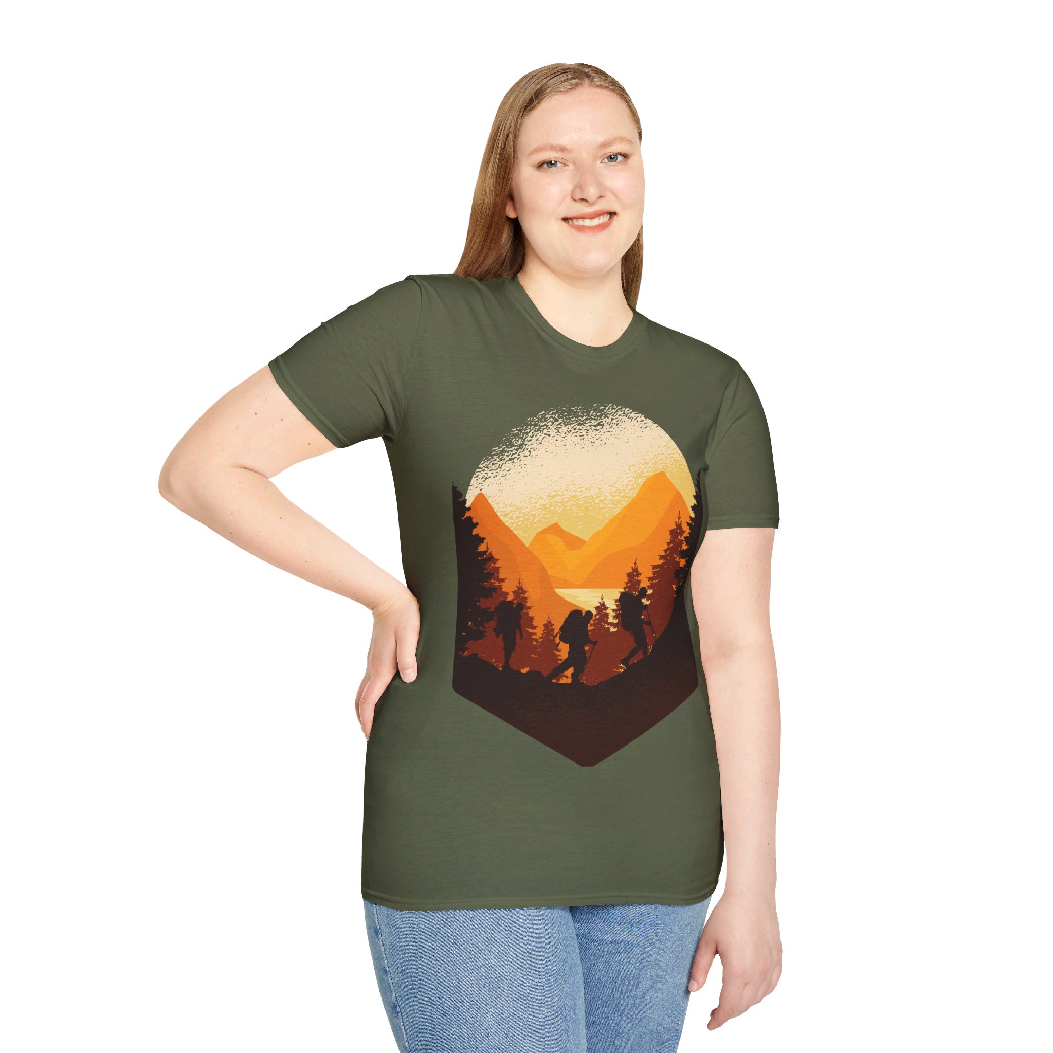 Mountian Hiking - Unisex T-Shirt - Image 5