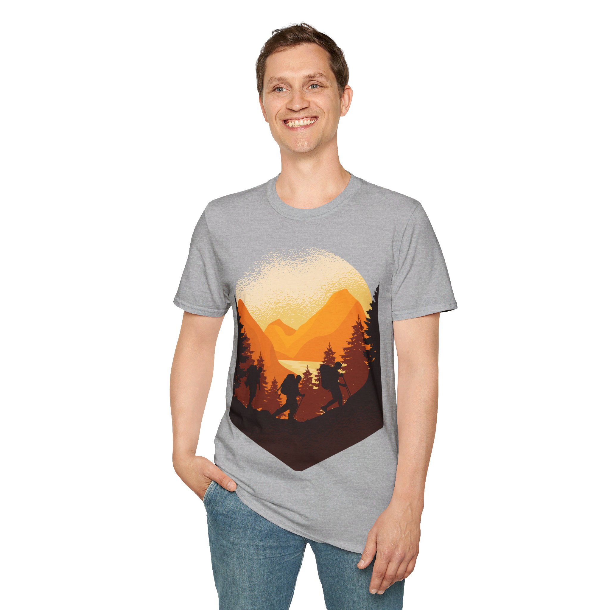 Mountian Hiking - Unisex T-Shirt - Image 31