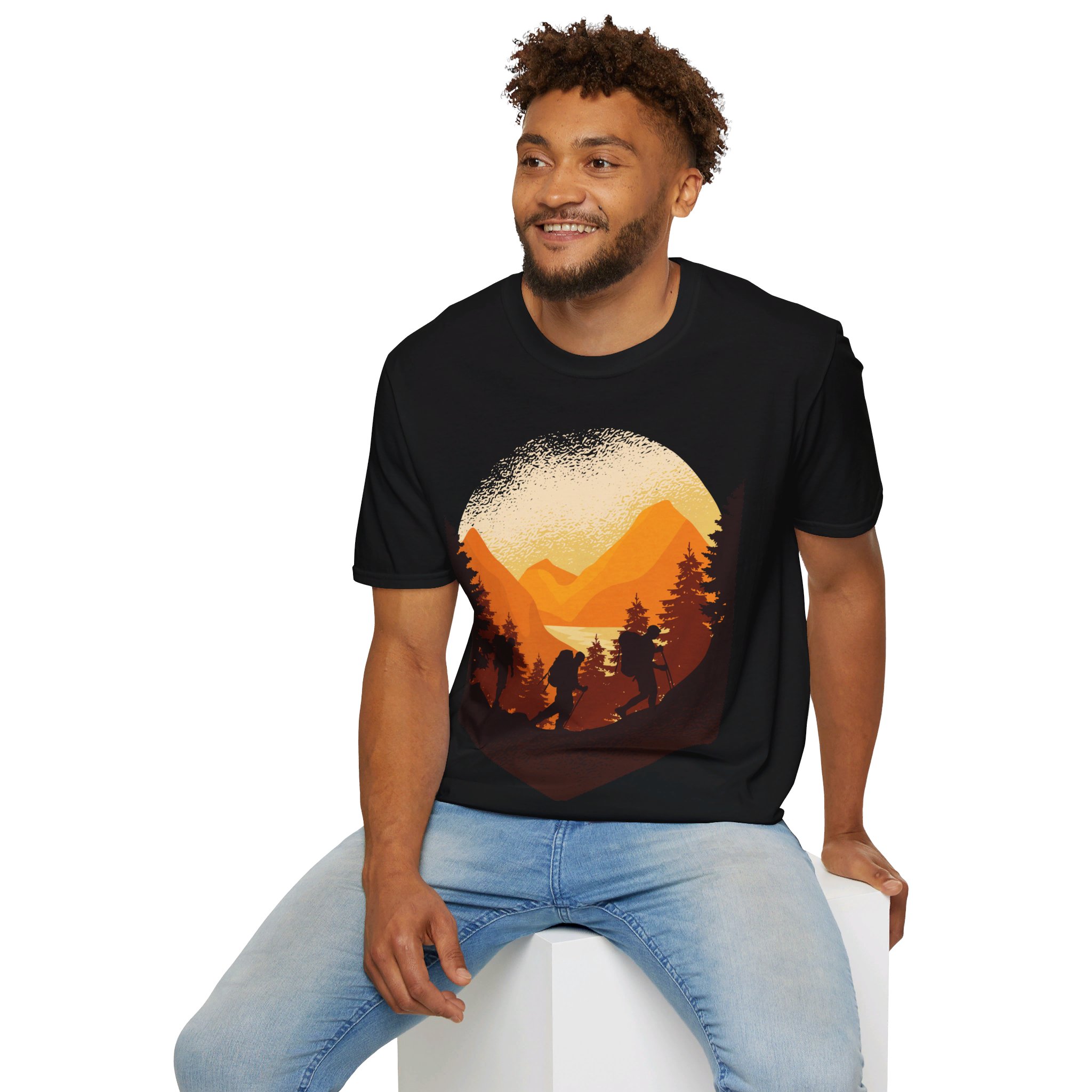 Mountian Hiking - Unisex T-Shirt - Image 24