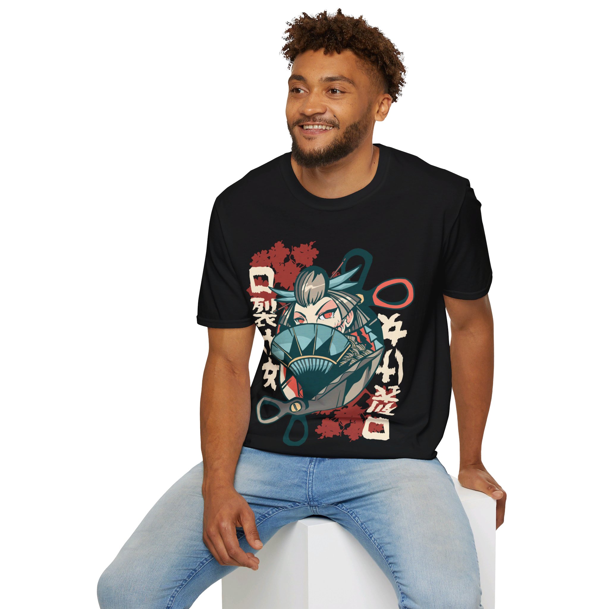 Kuchisake Onna - Unisex T-Shirt - Image 24