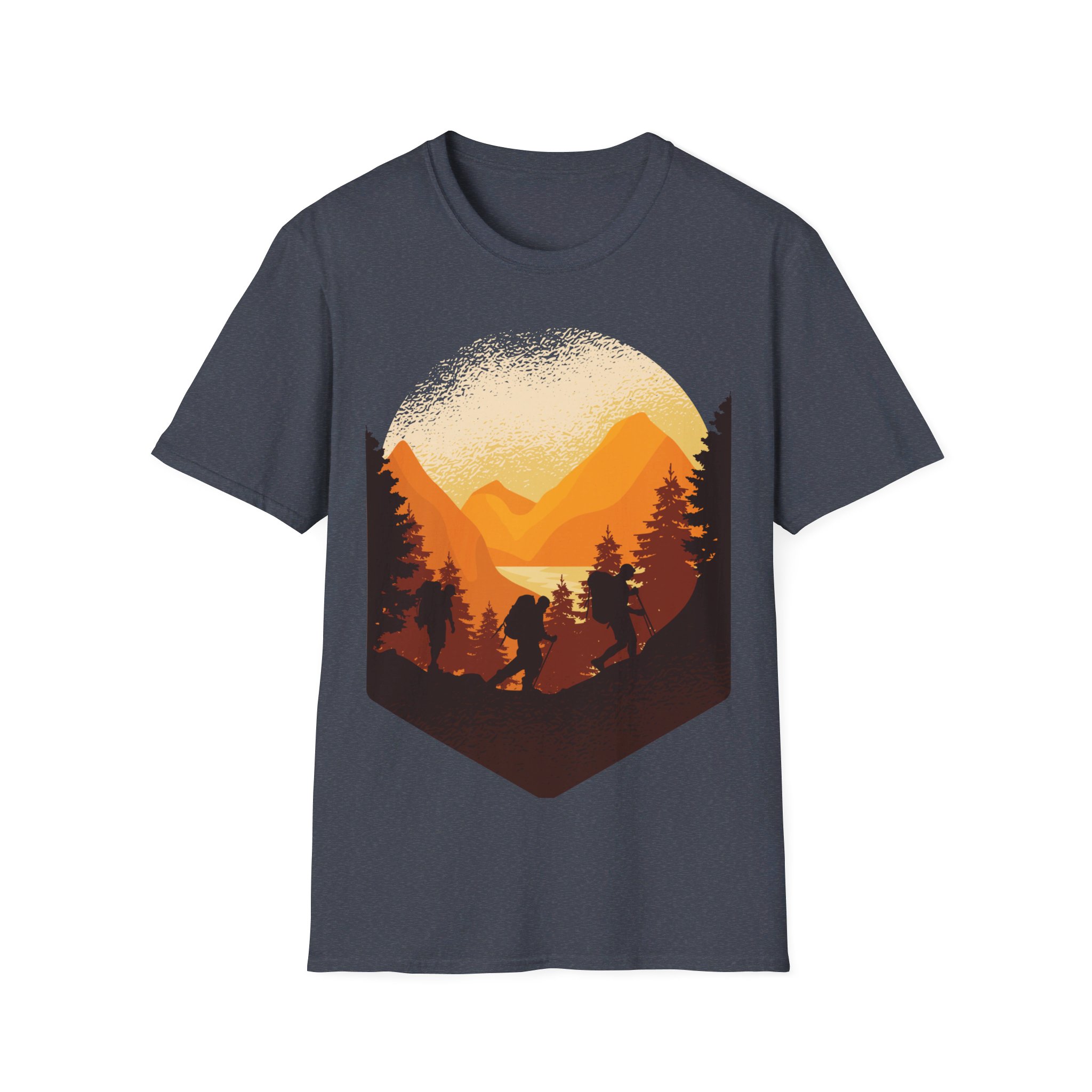 Mountian Hiking - Unisex T-Shirt - Image 49
