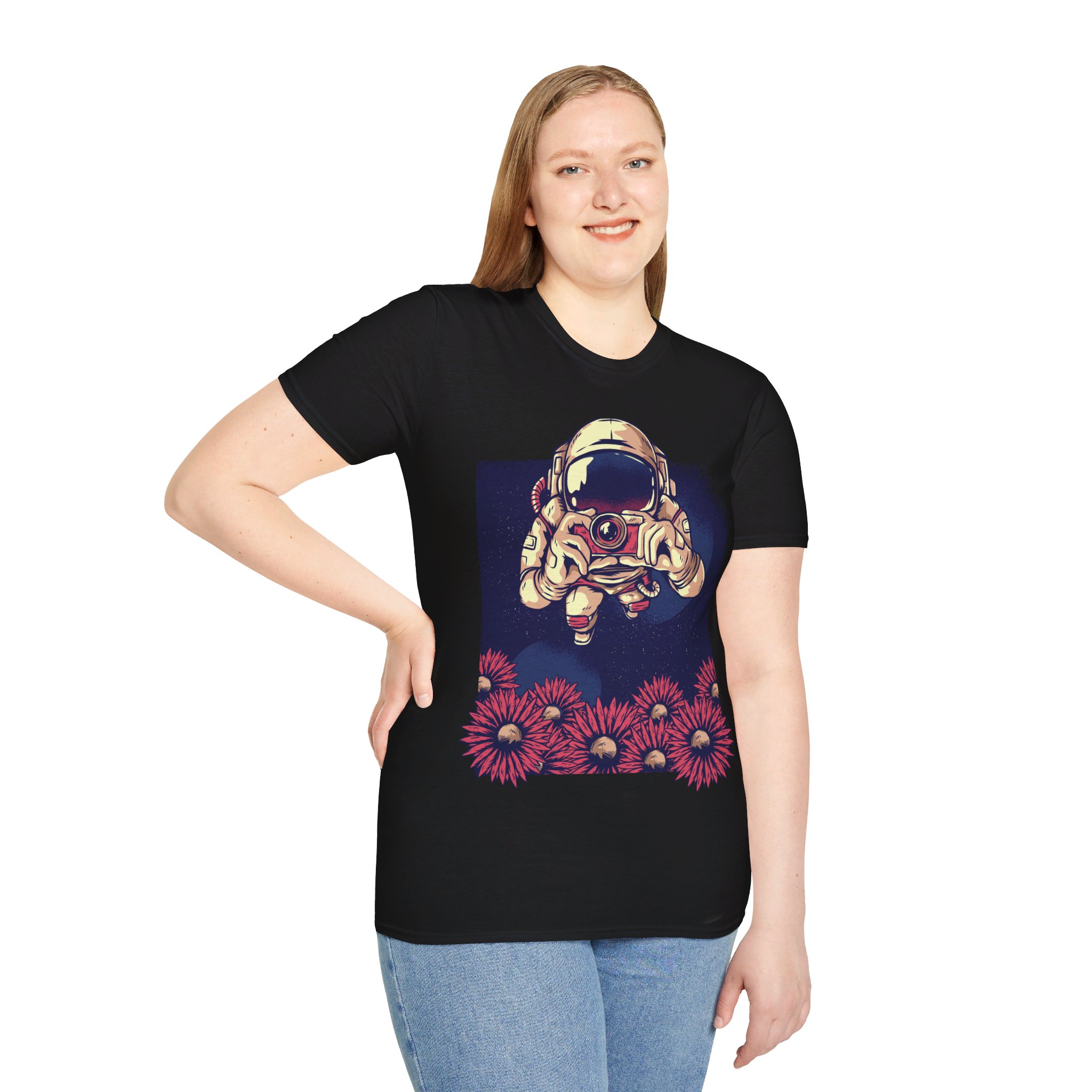 Astronaut Photographer - Unisex T-Shirt - Image 5