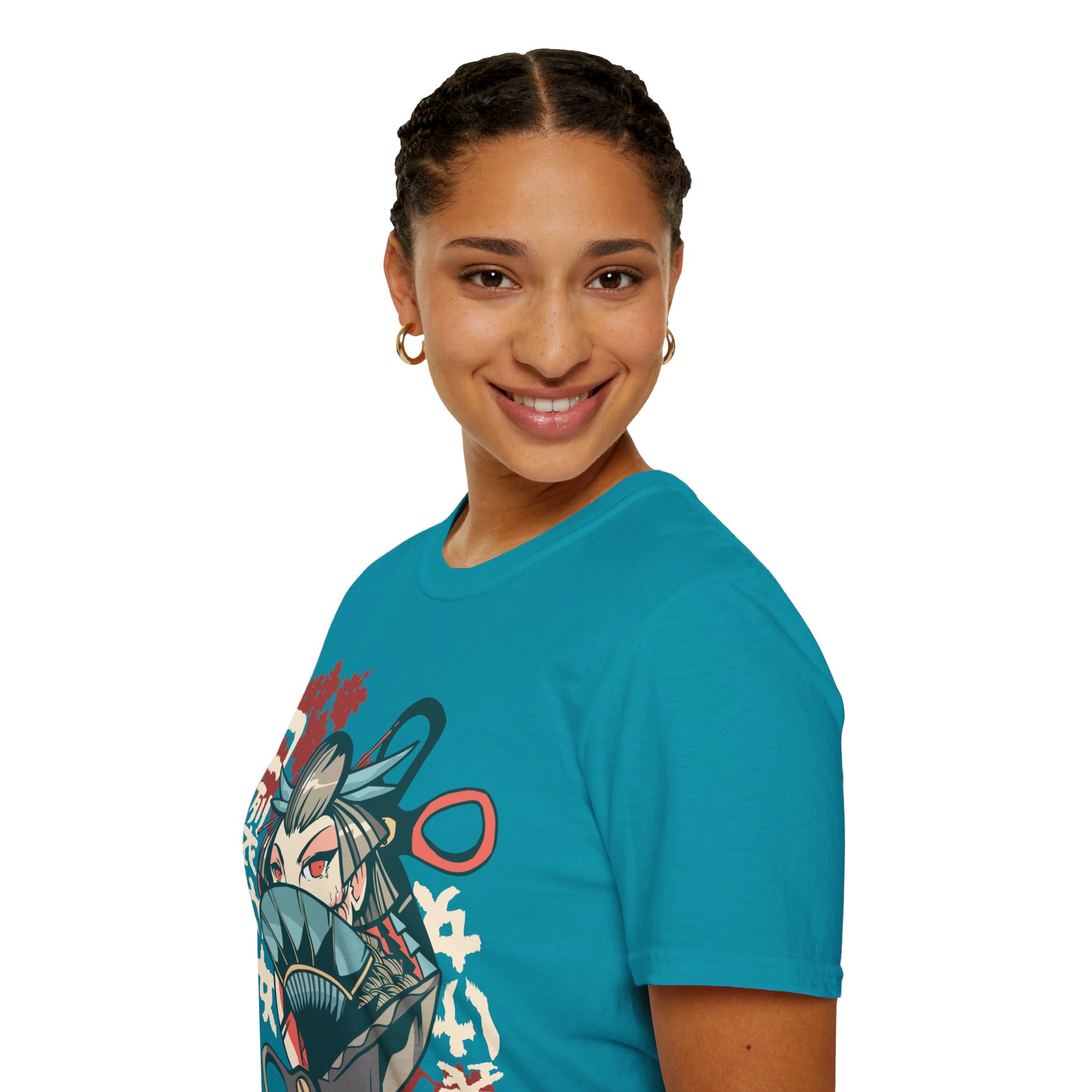Kuchisake Onna - Unisex T-Shirt - Image 9
