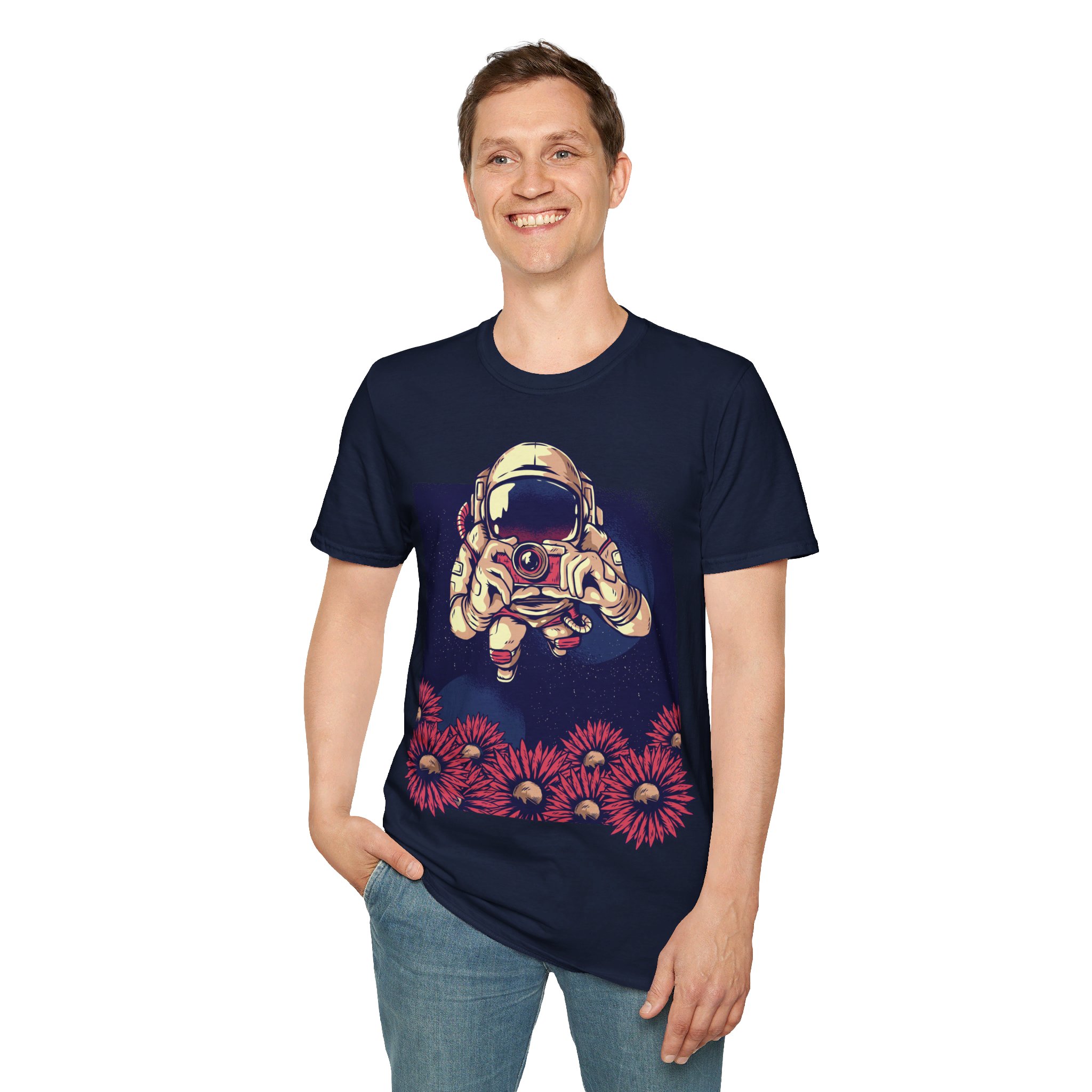 Astronaut Photographer - Unisex T-Shirt - Image 19