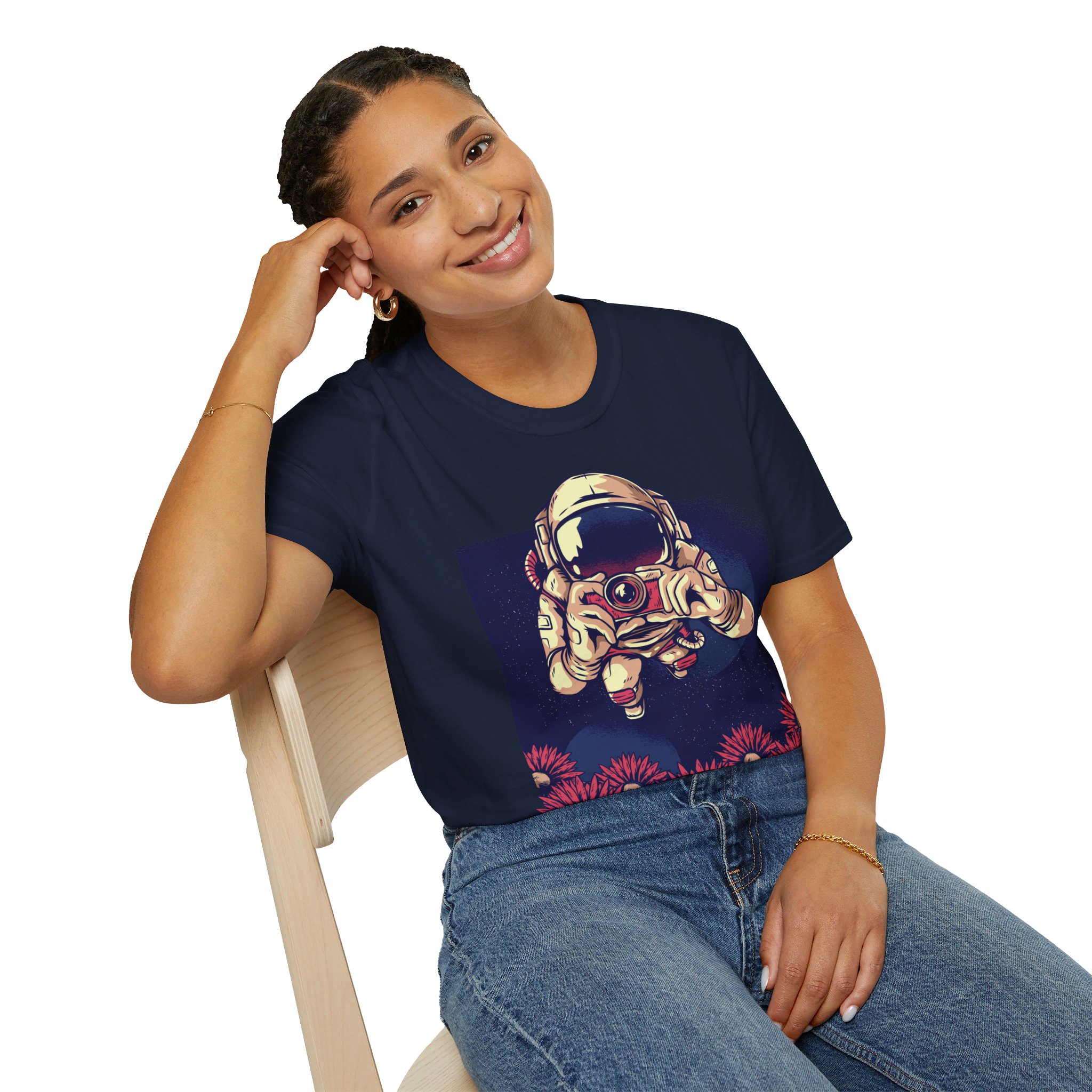 Astronaut Photographer - Unisex T-Shirt - Image 22