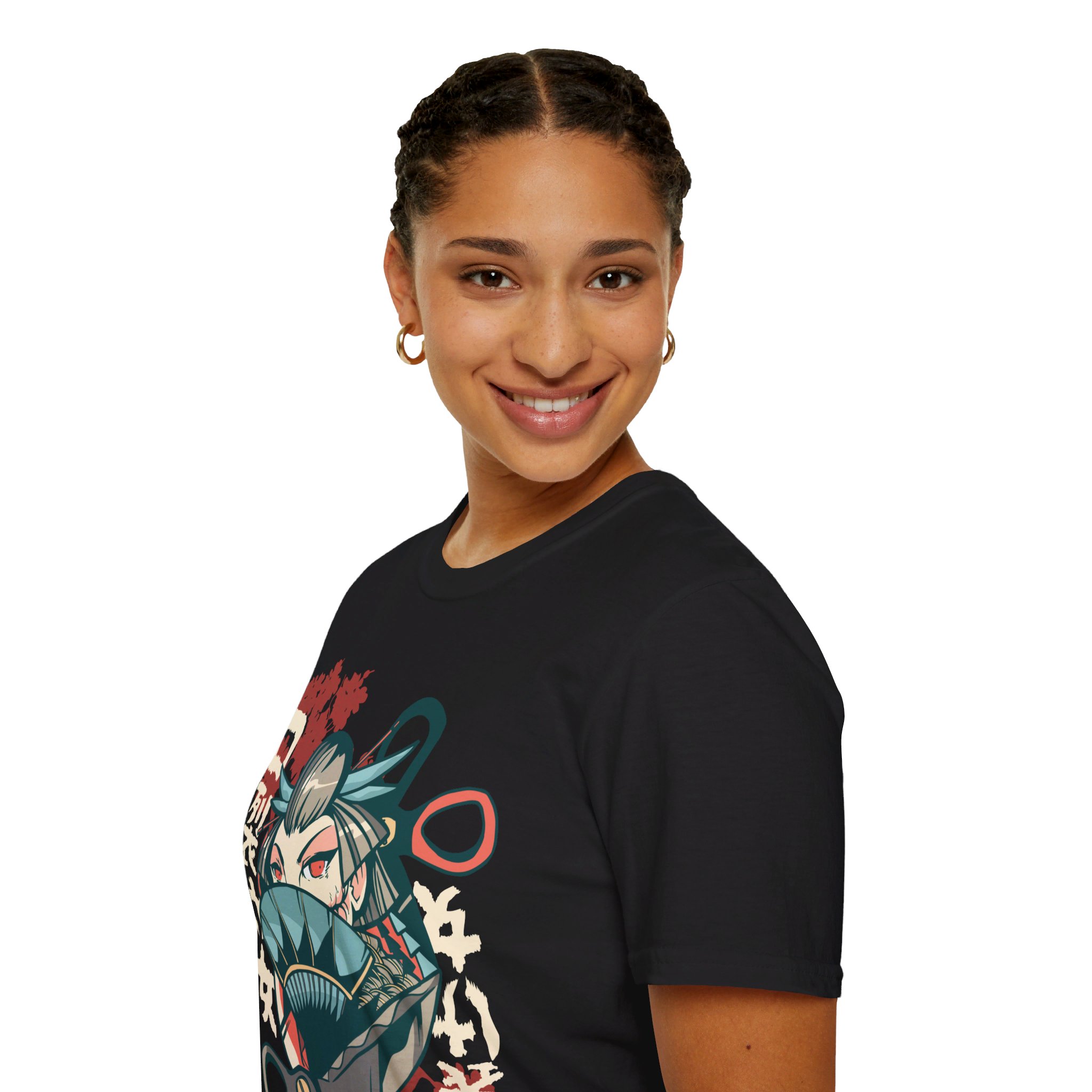 Kuchisake Onna - Unisex T-Shirt - Image 21