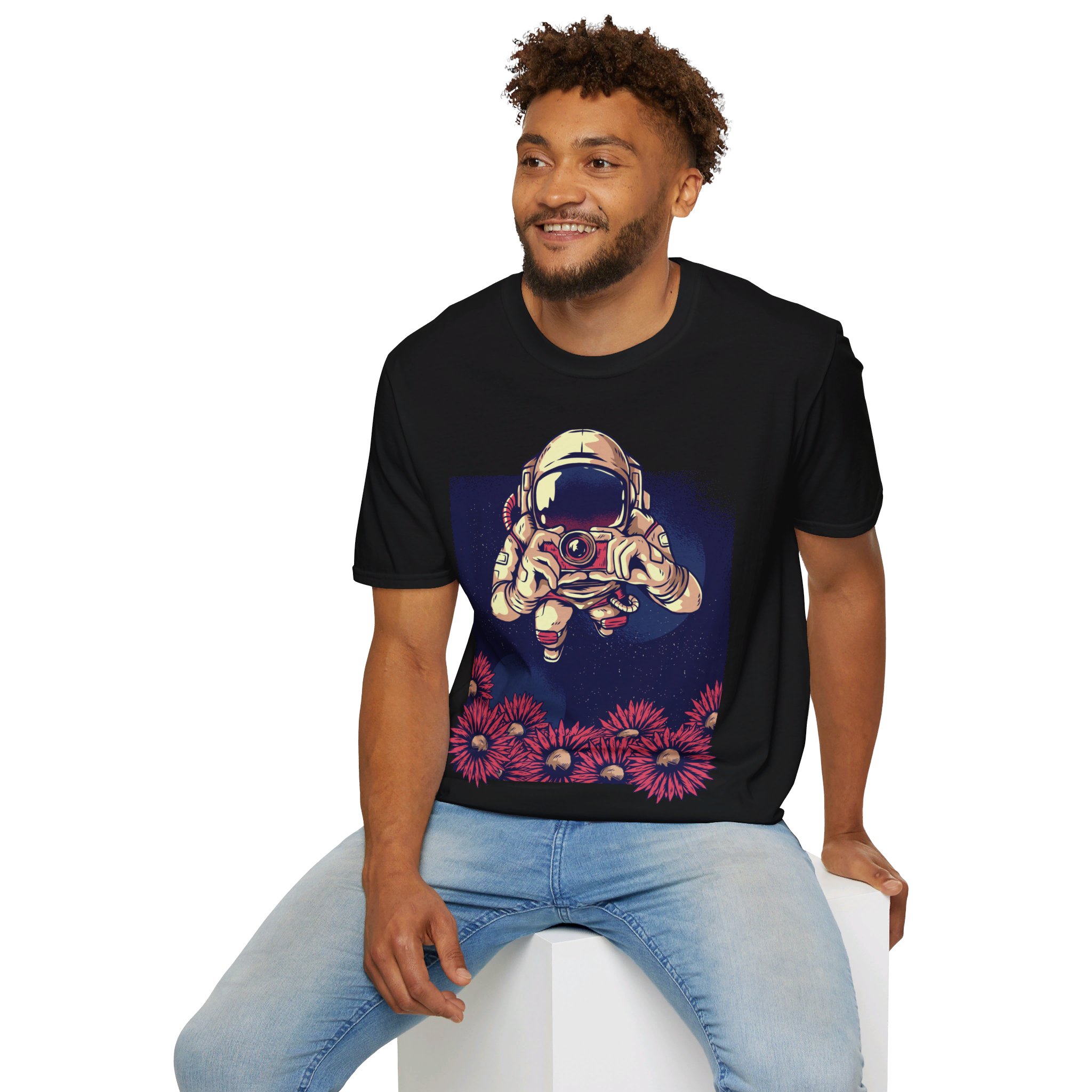 Astronaut Photographer - Unisex T-Shirt - Image 12