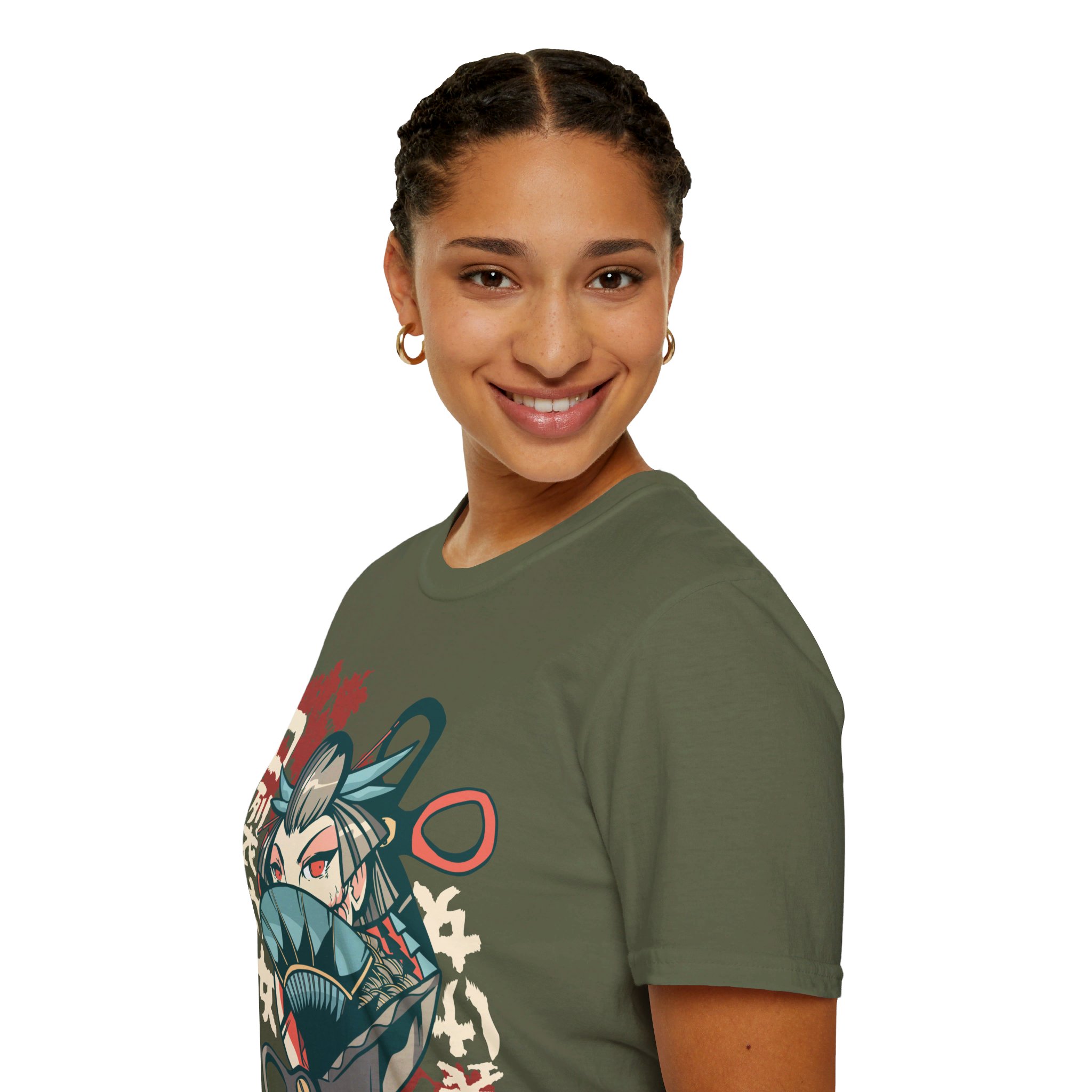 Kuchisake Onna - Unisex T-Shirt - Image 33