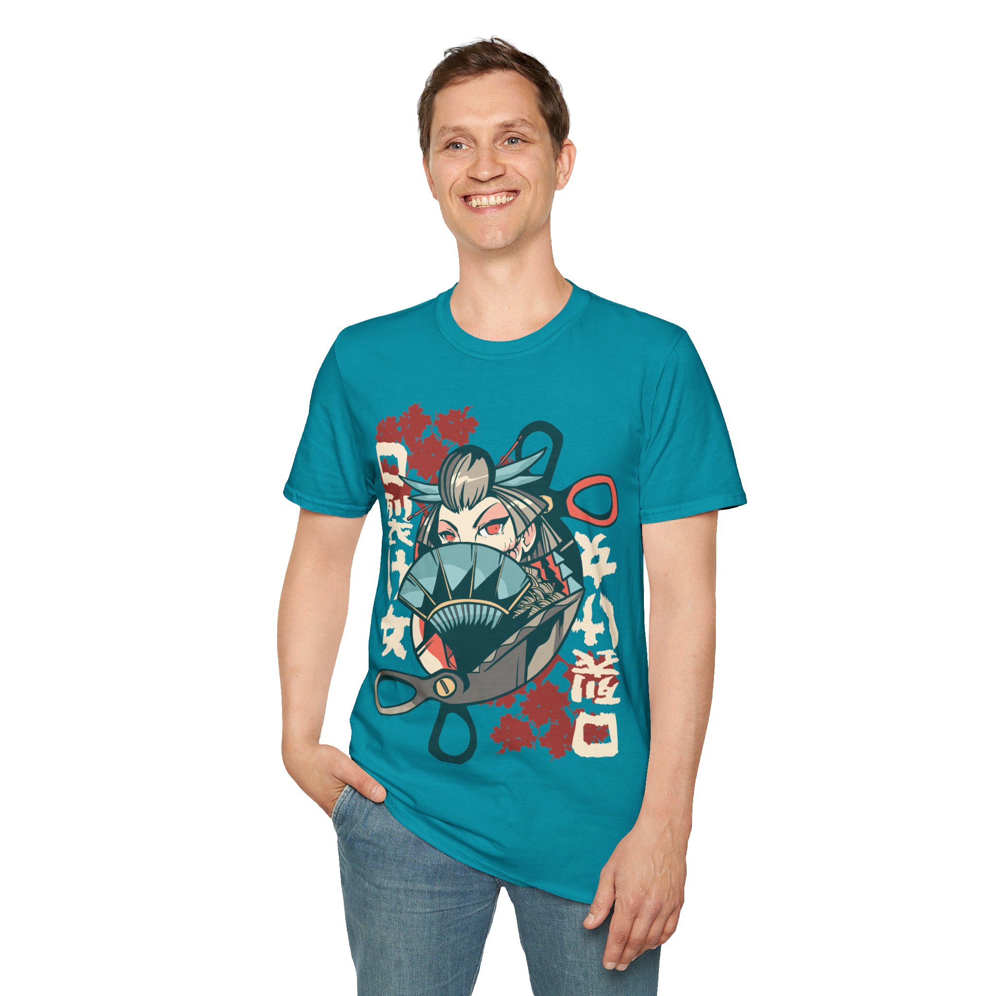 Kuchisake Onna - Unisex T-Shirt - Image 7