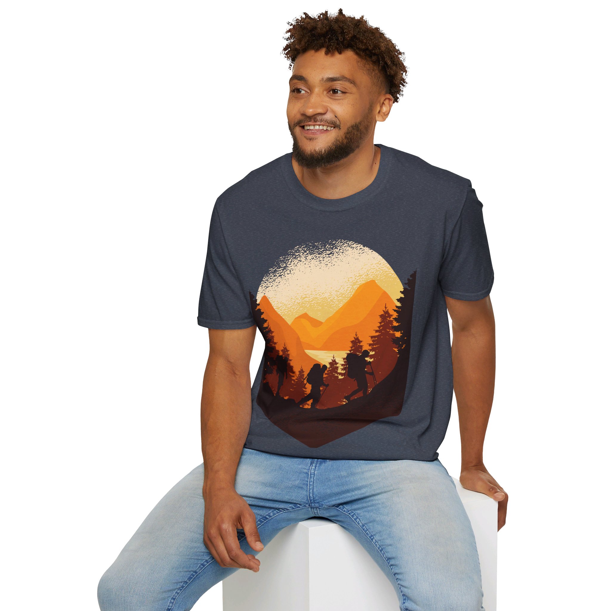Mountian Hiking - Unisex T-Shirt - Image 60