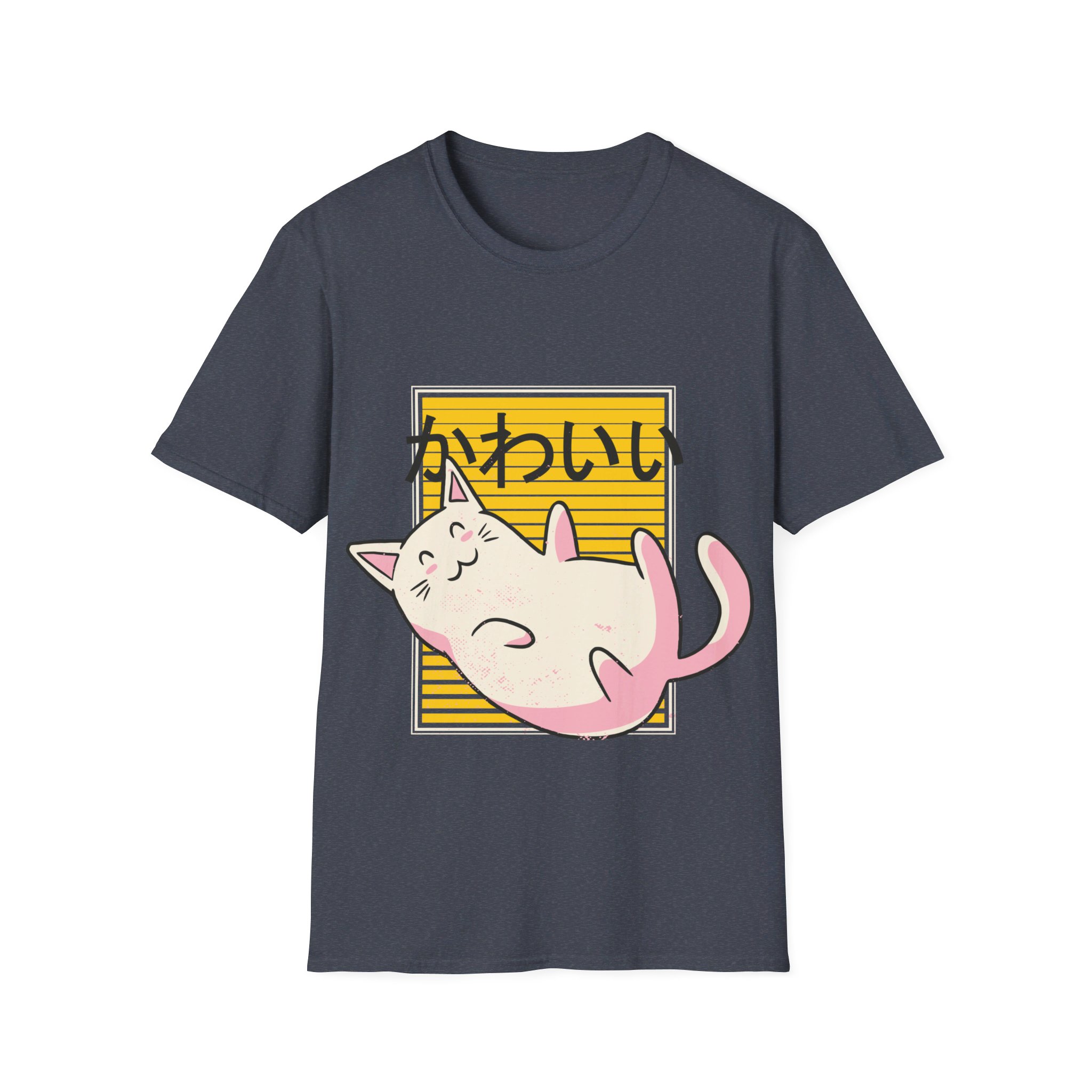 Kawaii Cat - Unisex T-Shirt - Image 49