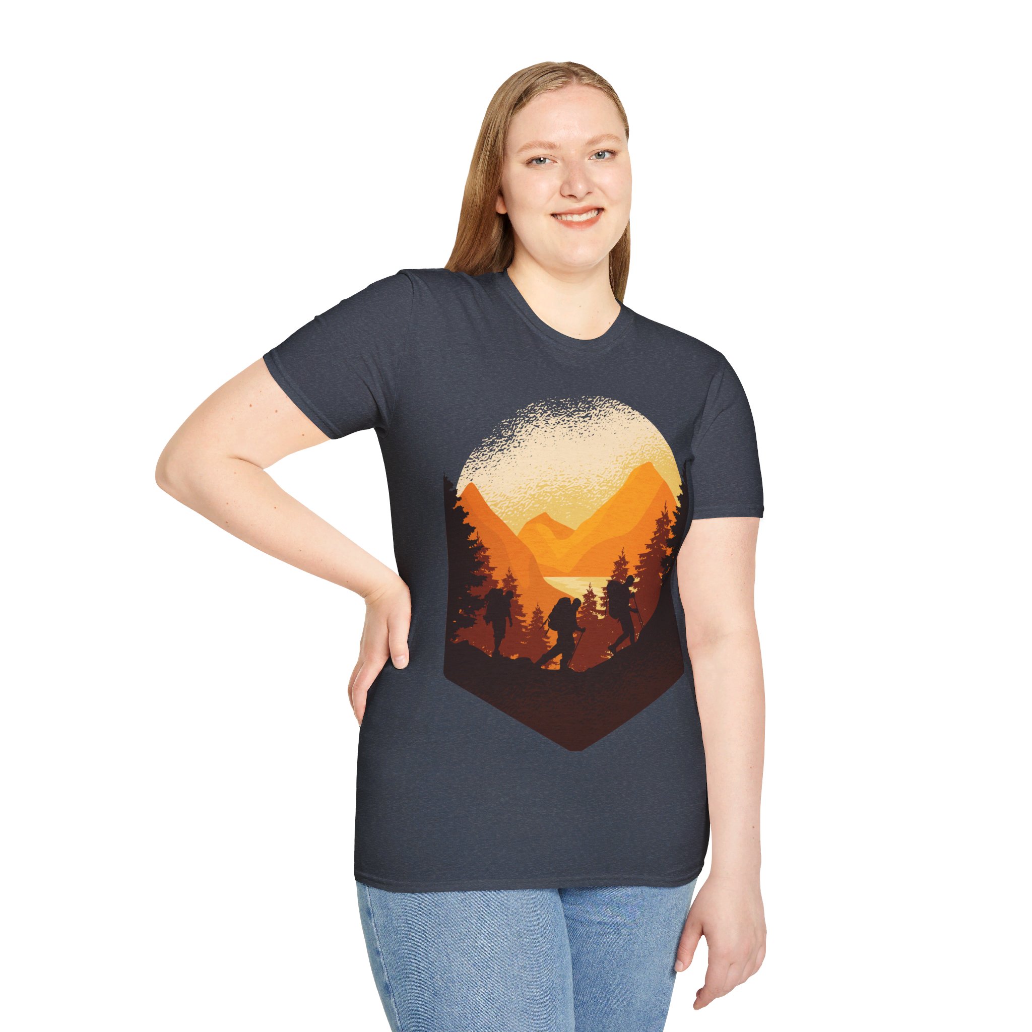 Mountian Hiking - Unisex T-Shirt - Image 53