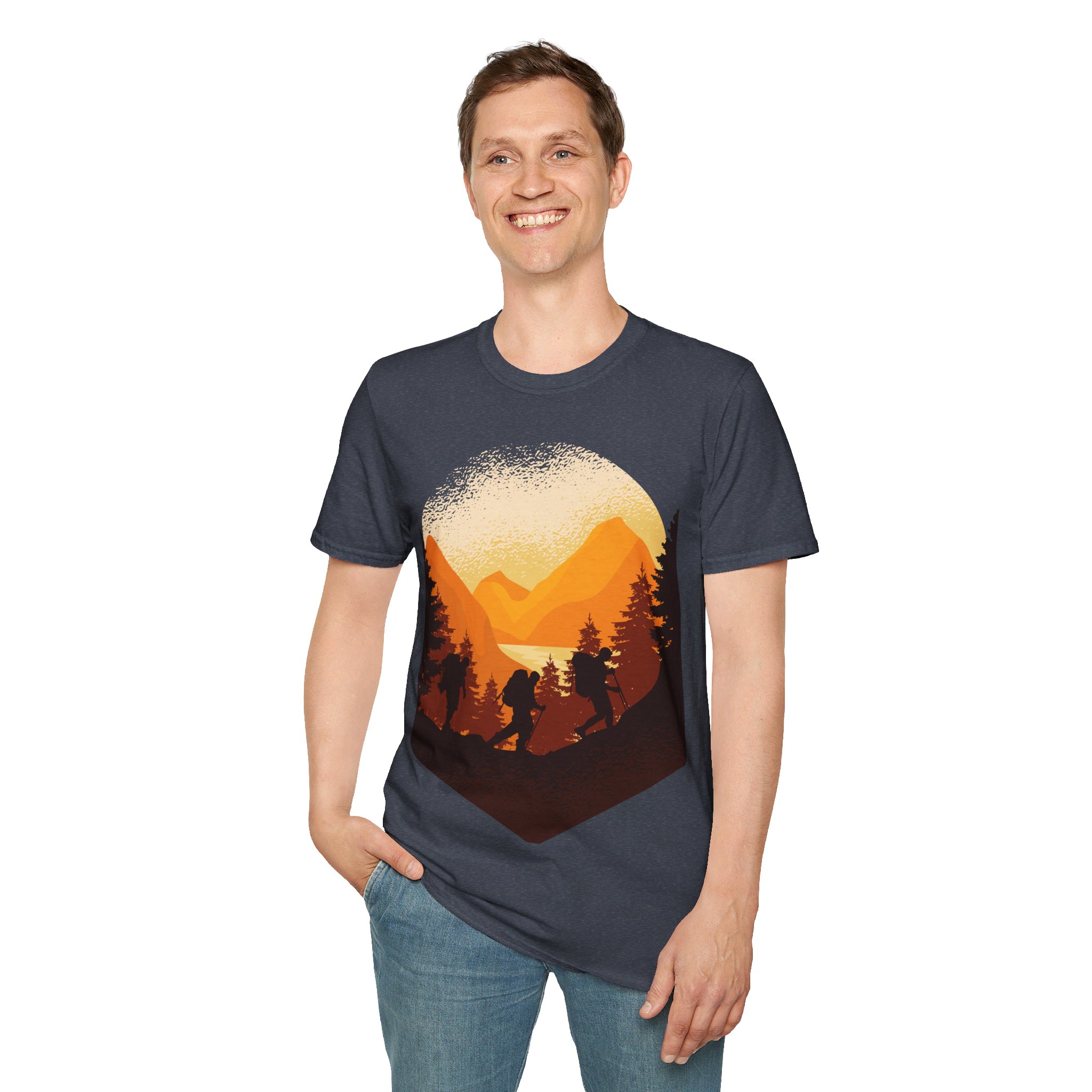 Mountian Hiking - Unisex T-Shirt - Image 55