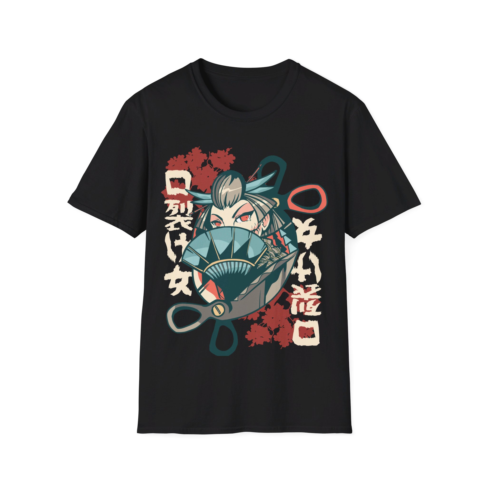 Kuchisake Onna - Unisex T-Shirt - Image 13