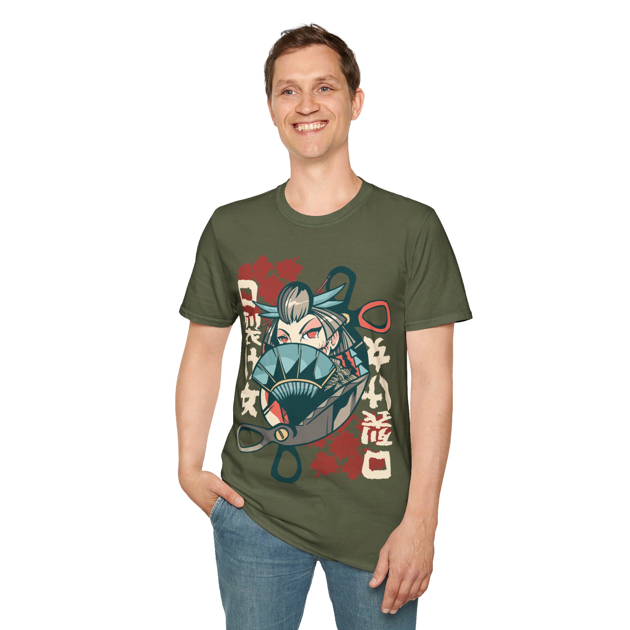 Kuchisake Onna - Unisex T-Shirt - Image 31