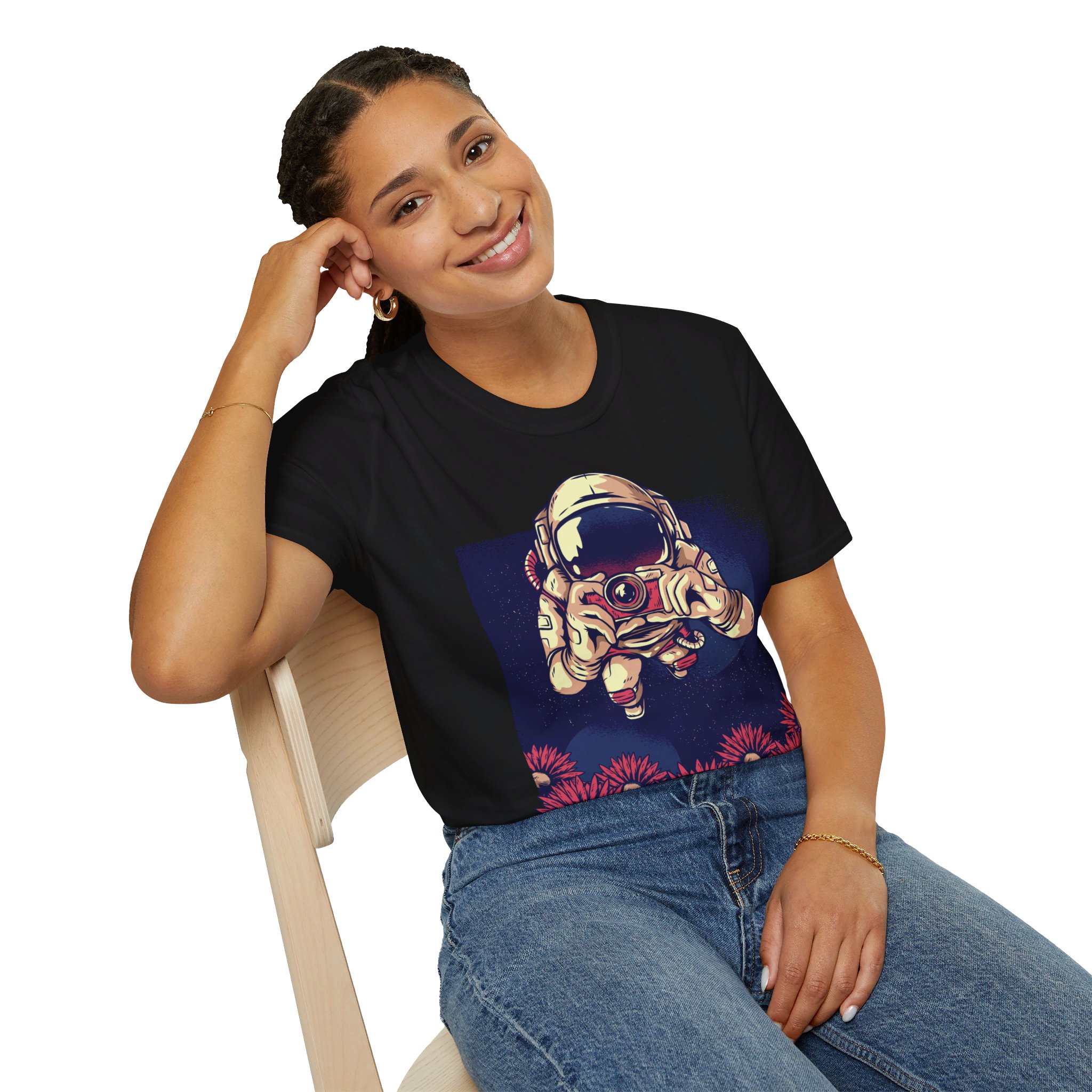 Astronaut Photographer - Unisex T-Shirt - Image 10