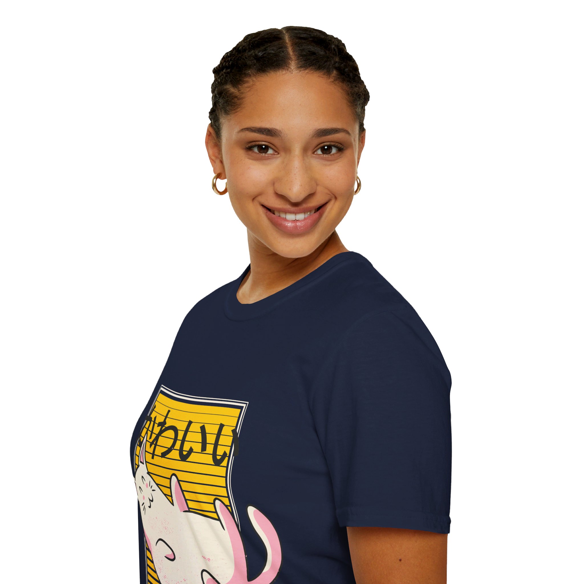 Kawaii Cat - Unisex T-Shirt - Image 45