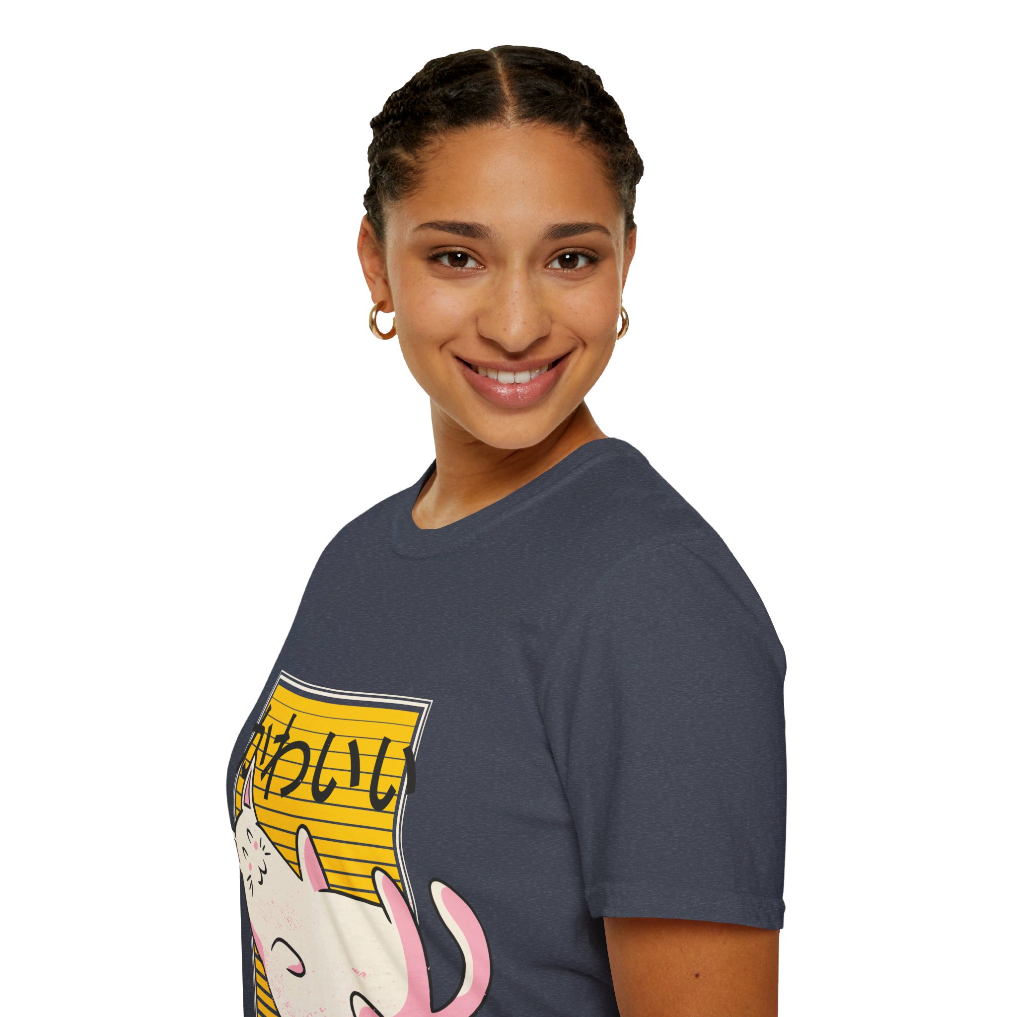 Kawaii Cat - Unisex T-Shirt - Image 57