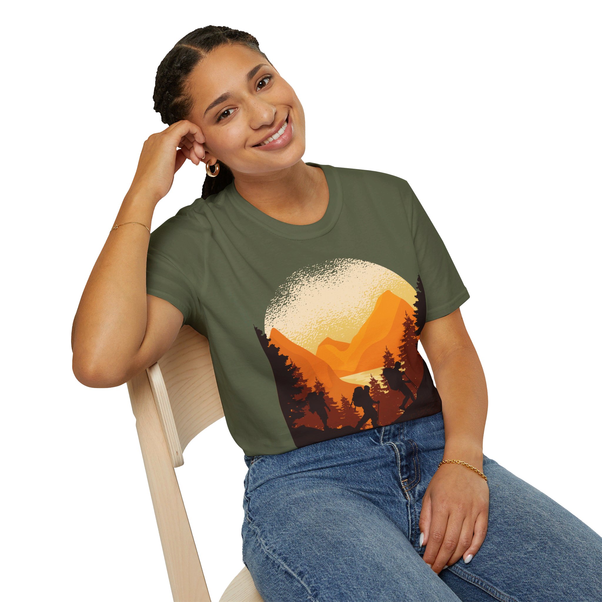 Mountian Hiking - Unisex T-Shirt - Image 10