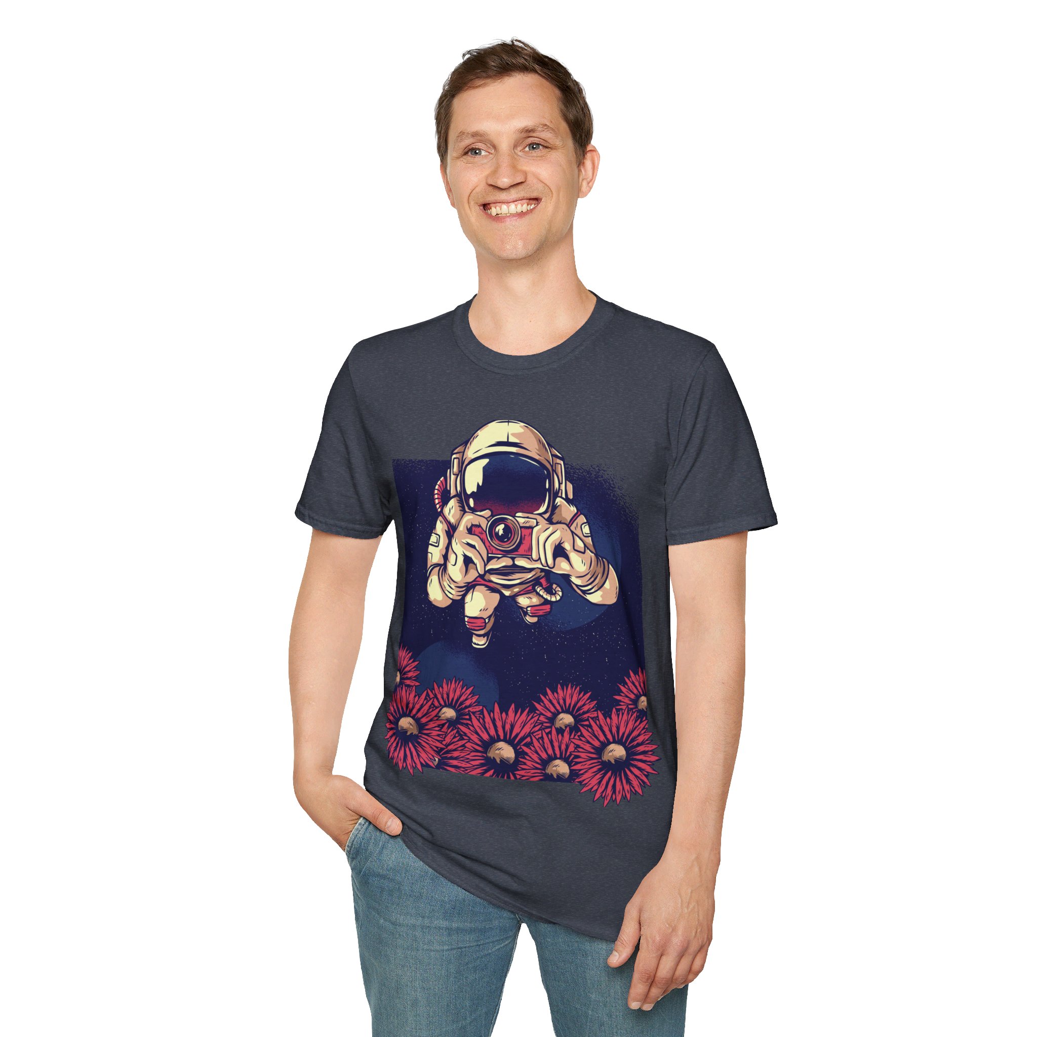 Astronaut Photographer - Unisex T-Shirt - Image 31