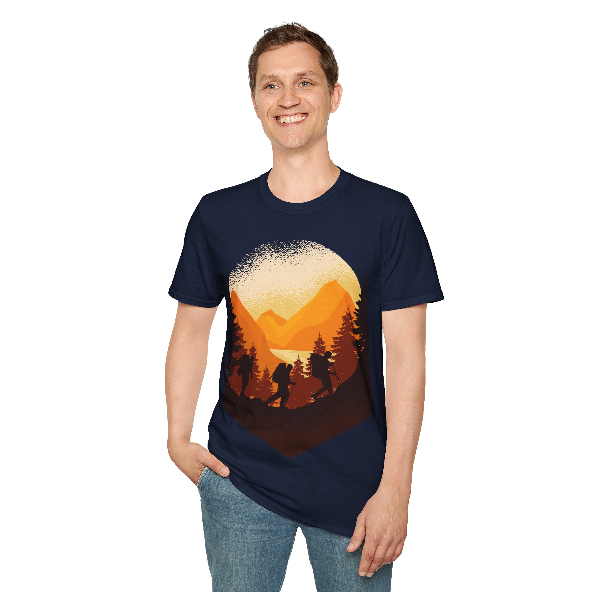 Mountian Hiking - Unisex T-Shirt - Image 43