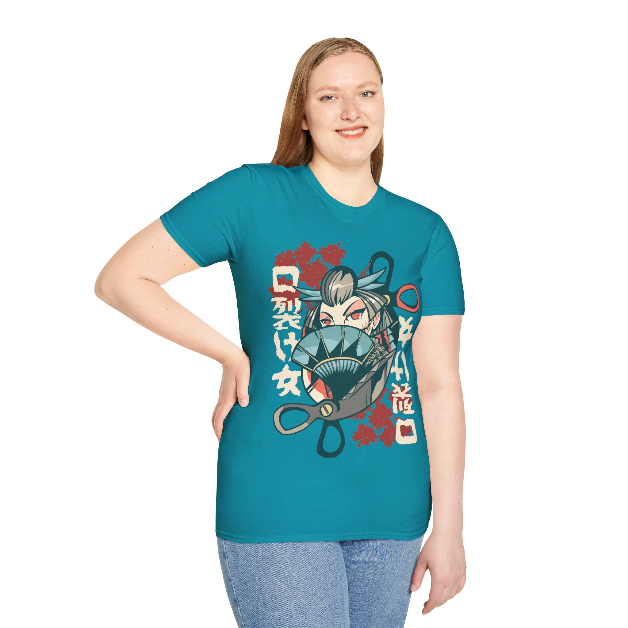 Kuchisake Onna - Unisex T-Shirt - Image 5